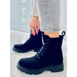 BM Travailleurs à Lacets Turner Black Le Noir