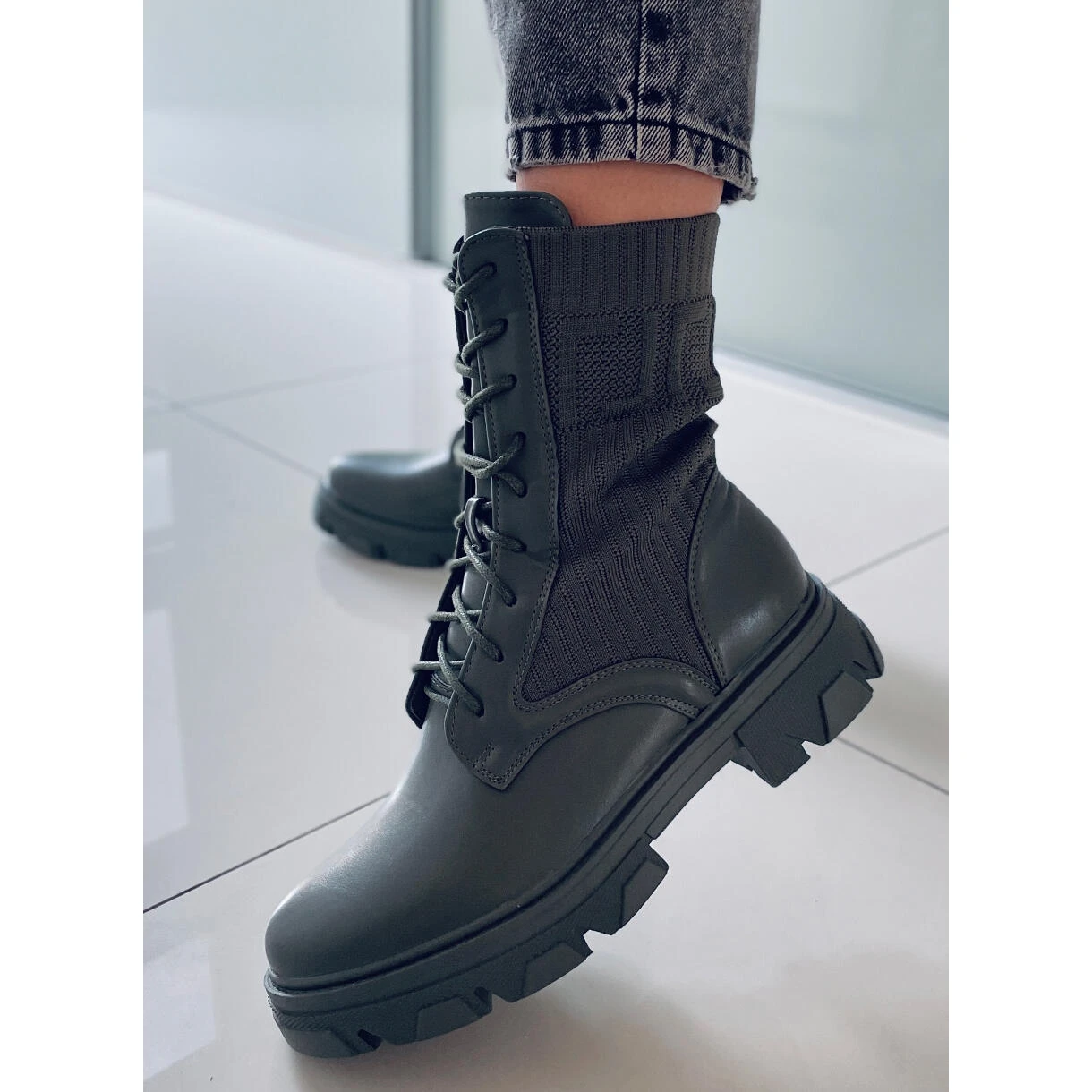 BM Travailleurs Avec Une Tige Flexible Calling Green Vert – Image 2