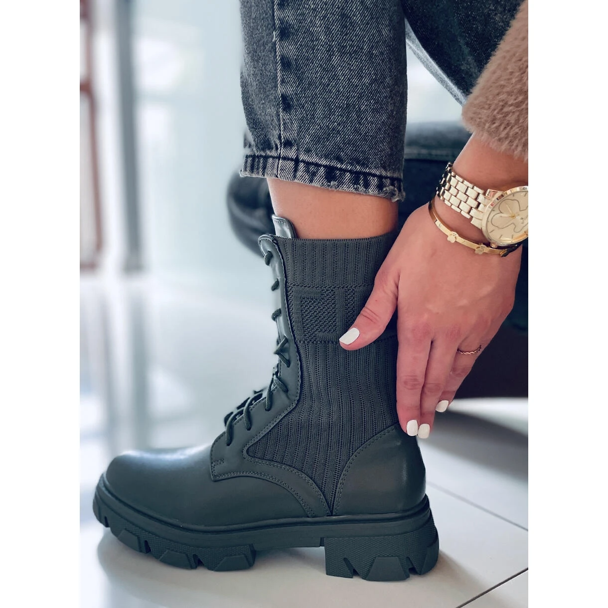 BM Travailleurs Avec Une Tige Flexible Calling Green Vert – Image 3