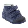 Boots Cuir Velcro Hugotti Bleu Marine Multicolore Blanche