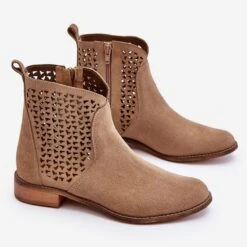 Boots Daim Nicole 2791/023 Beige Foncé