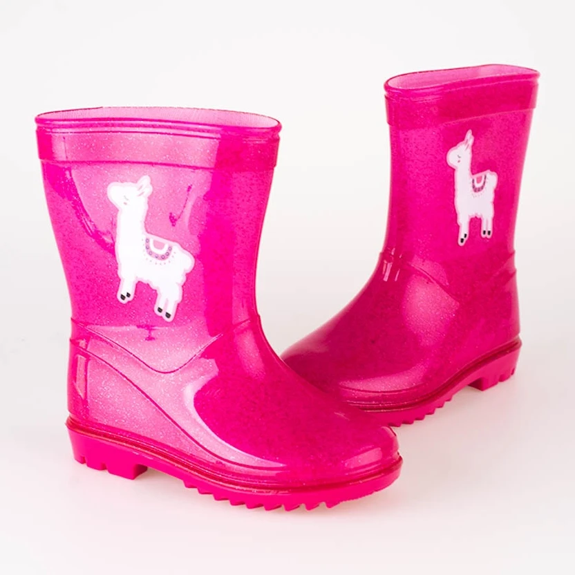 Boots Hautes Paillettes Fille Shelovet Rose – Image 2