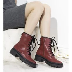 Boots Isolées Sur Semelle épaisse Dena Brun