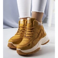 Bottes Camel Isolées LCJ-22-44-1354L Lee Cooper Brun Multicolore Jaune