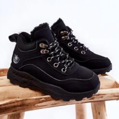Bottes Chaudes Pour Enfants Noir Otto Le Noir