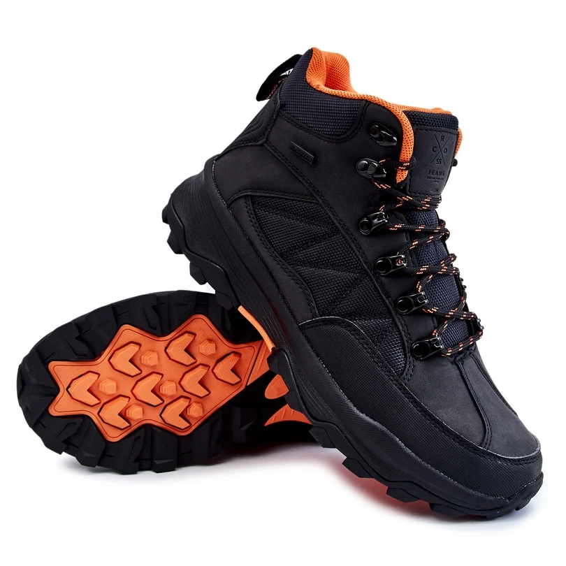 Bottes Chaudes Trekking Homme Cross Jeans KK1R4018C Noir Le Noir – Image 7