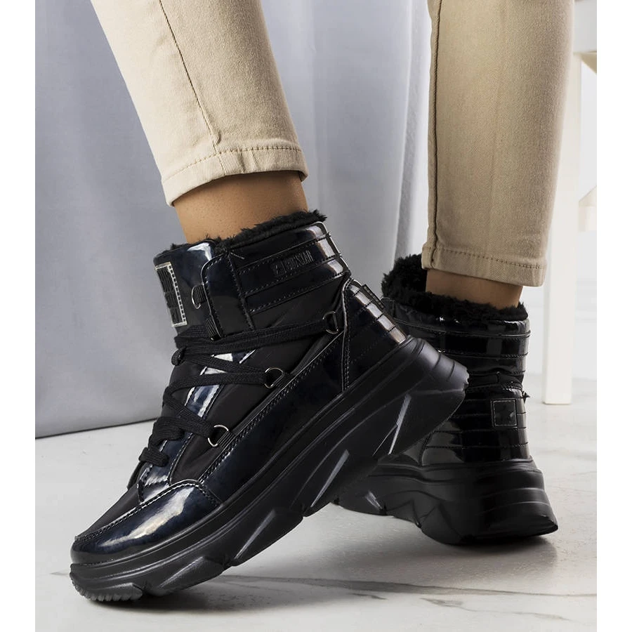 Bottes De Neige Big Star II274311 Noires Le Noir – Image 2