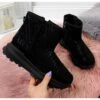 Bottes De Neige En Daim News W EVE311A Noir Le Noir