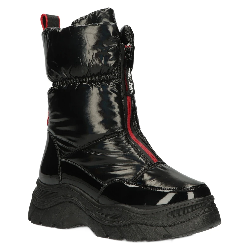 Bottes De Neige Noires à Fermeture éclair Filippo DBT4236 Le Noir – Image 3