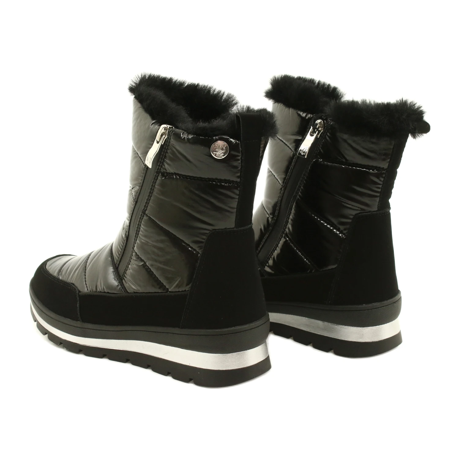 Bottes De Neige Noires, Membrane Caprice 26425-27 019 Le Noir – Image 3