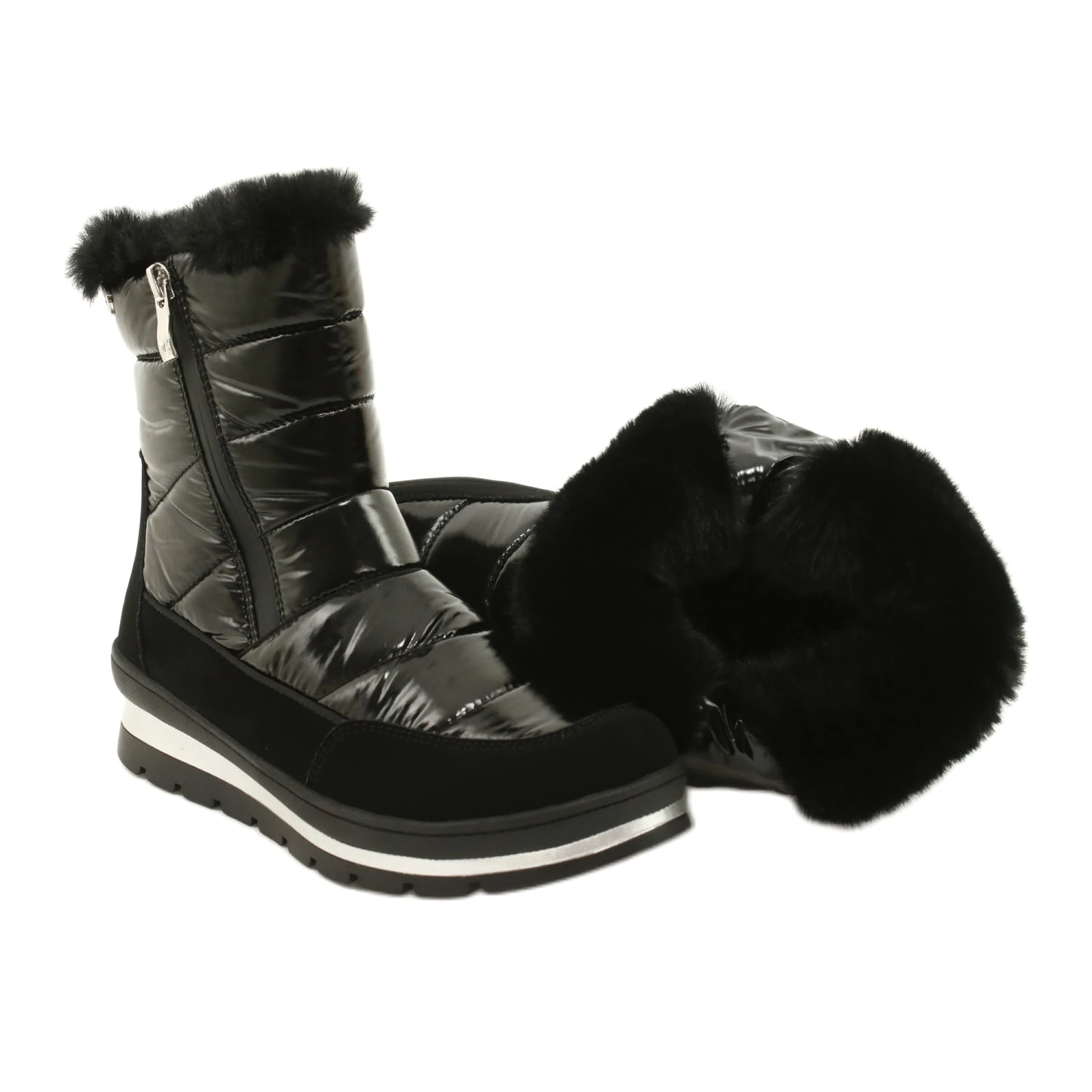 Bottes De Neige Noires, Membrane Caprice 26425-27 019 Le Noir – Image 4