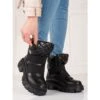 Bottes De Neige Shelovet Pour Femmes Noir Le Noir
