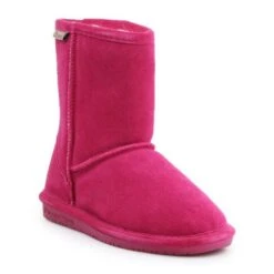 Bottes D'hiver BearPaw Jr.608Y Pom Berry Rose