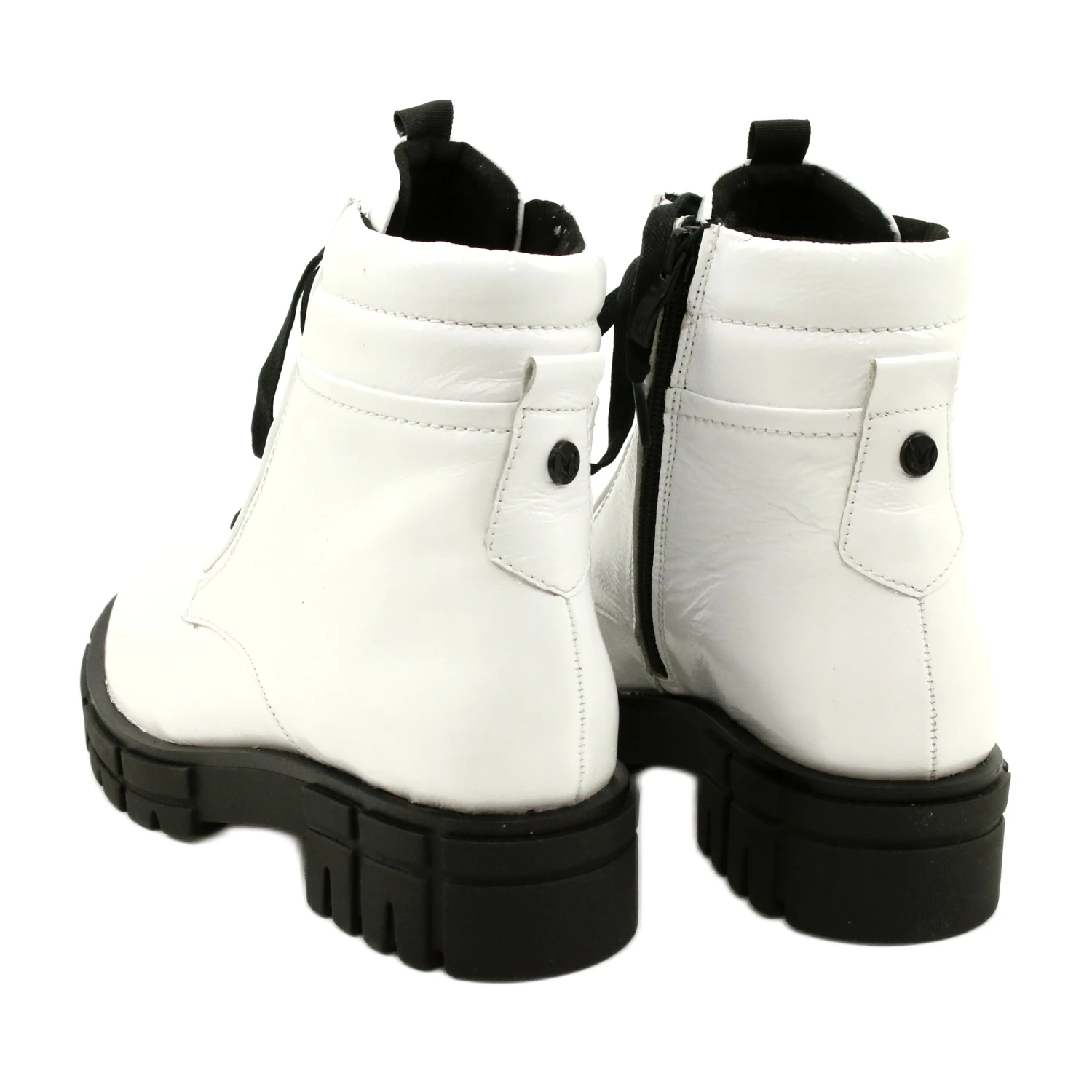 Bottes Femmes Blanches Caprice 9-25252-27 122 Blanc Naplak Le Noir – Image 3