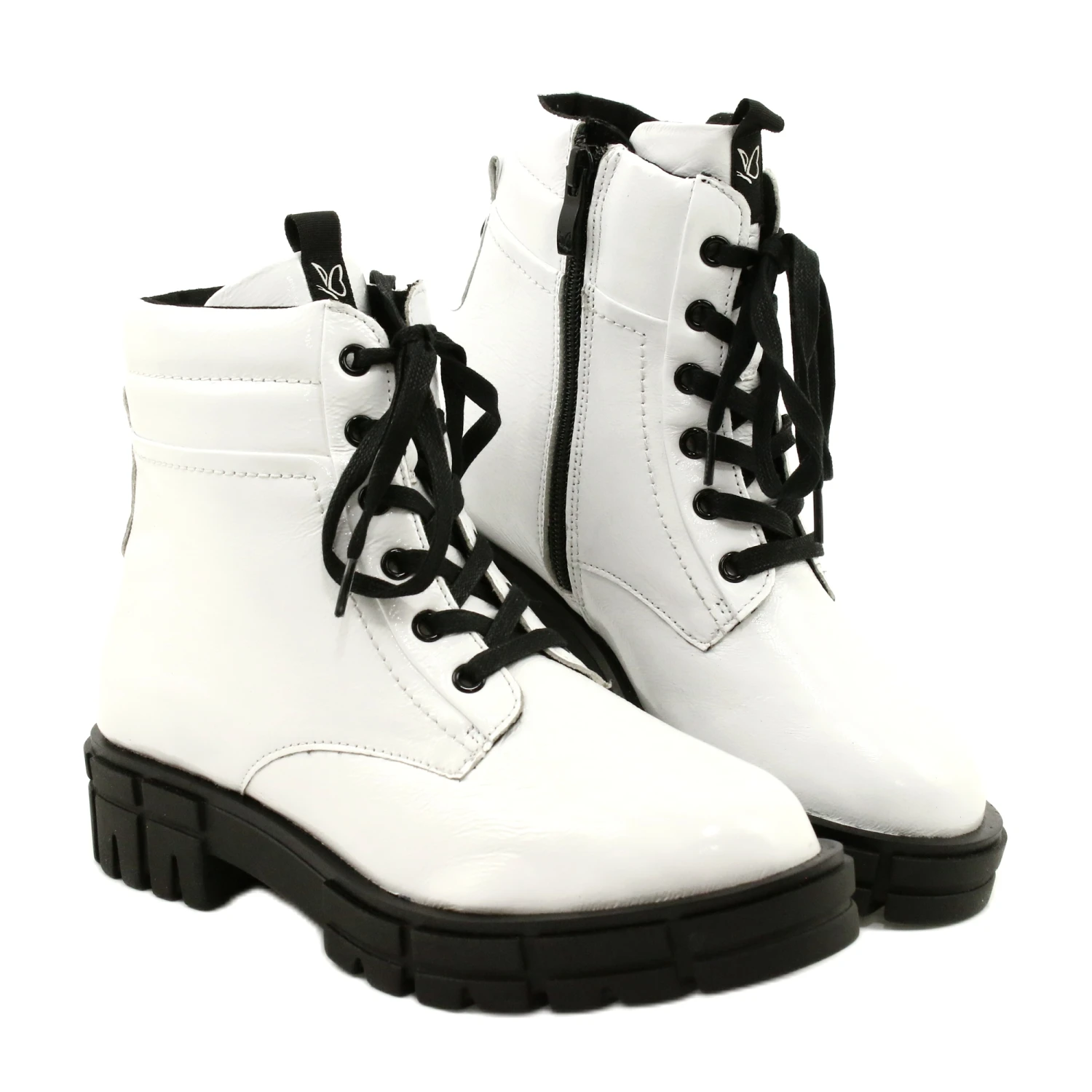 Bottes Femmes Blanches Caprice 9-25252-27 122 Blanc Naplak Le Noir – Image 4