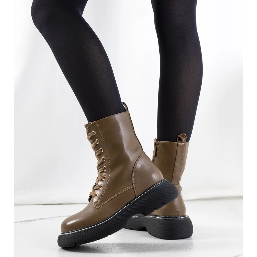 Bottes Marron De Type Myrefall Brun