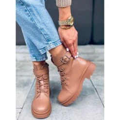 Bottes Militaires Pomona Camel Brun