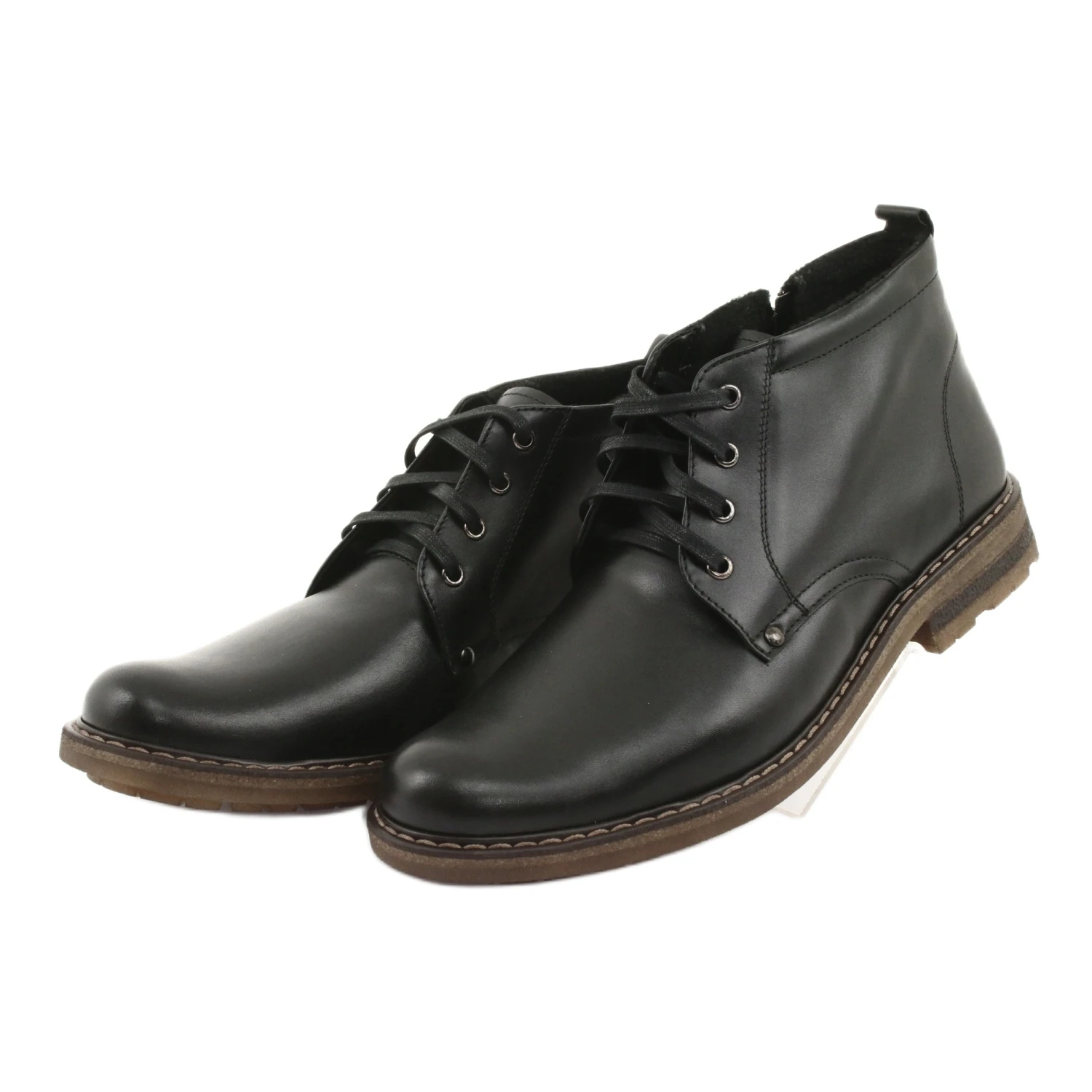 Bottes Moskała BR-1 Noires Pour Hommes Le Noir – Image 2