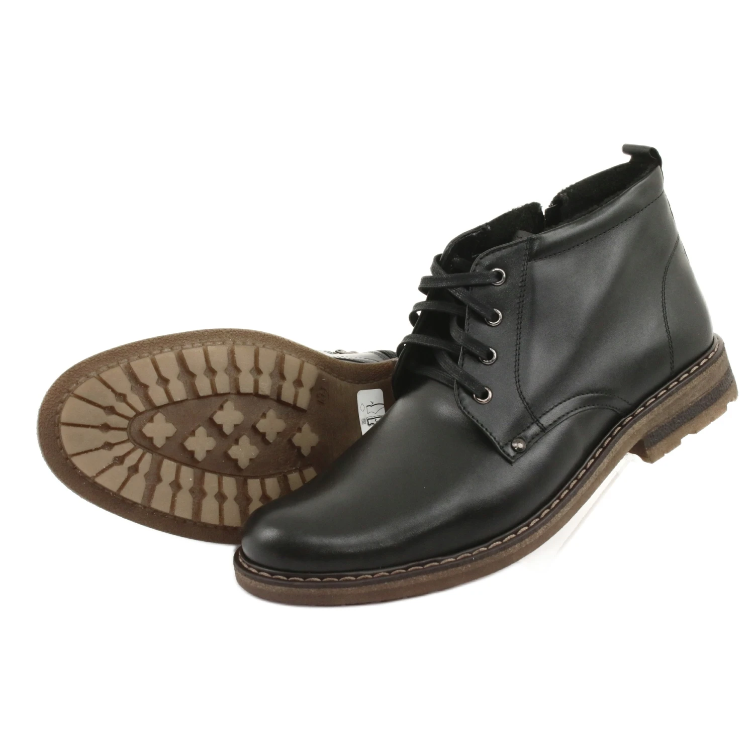 Bottes Moskała BR-1 Noires Pour Hommes Le Noir – Image 4