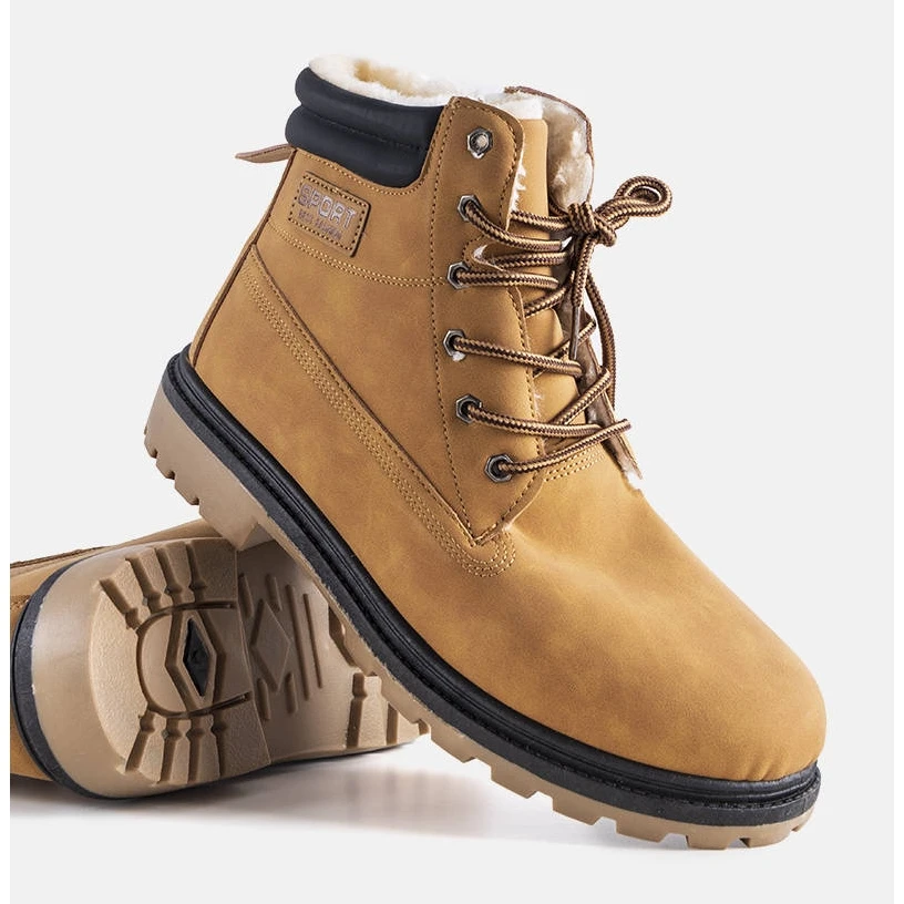 Bottes North Isolées Camel Pour Hommes Brun – Image 2