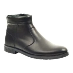 Bottes Riko Noires Avec Fermeture éclair 825 Noir Le Noir