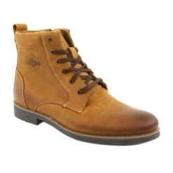 Bottines à Talons Hauts Sur La Fermeture éclair Riko 884 Folle Ensoleillée Brun Jaune