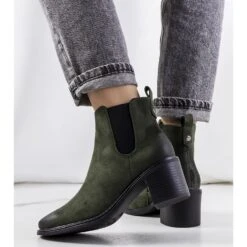 Bottines Aston Vertes