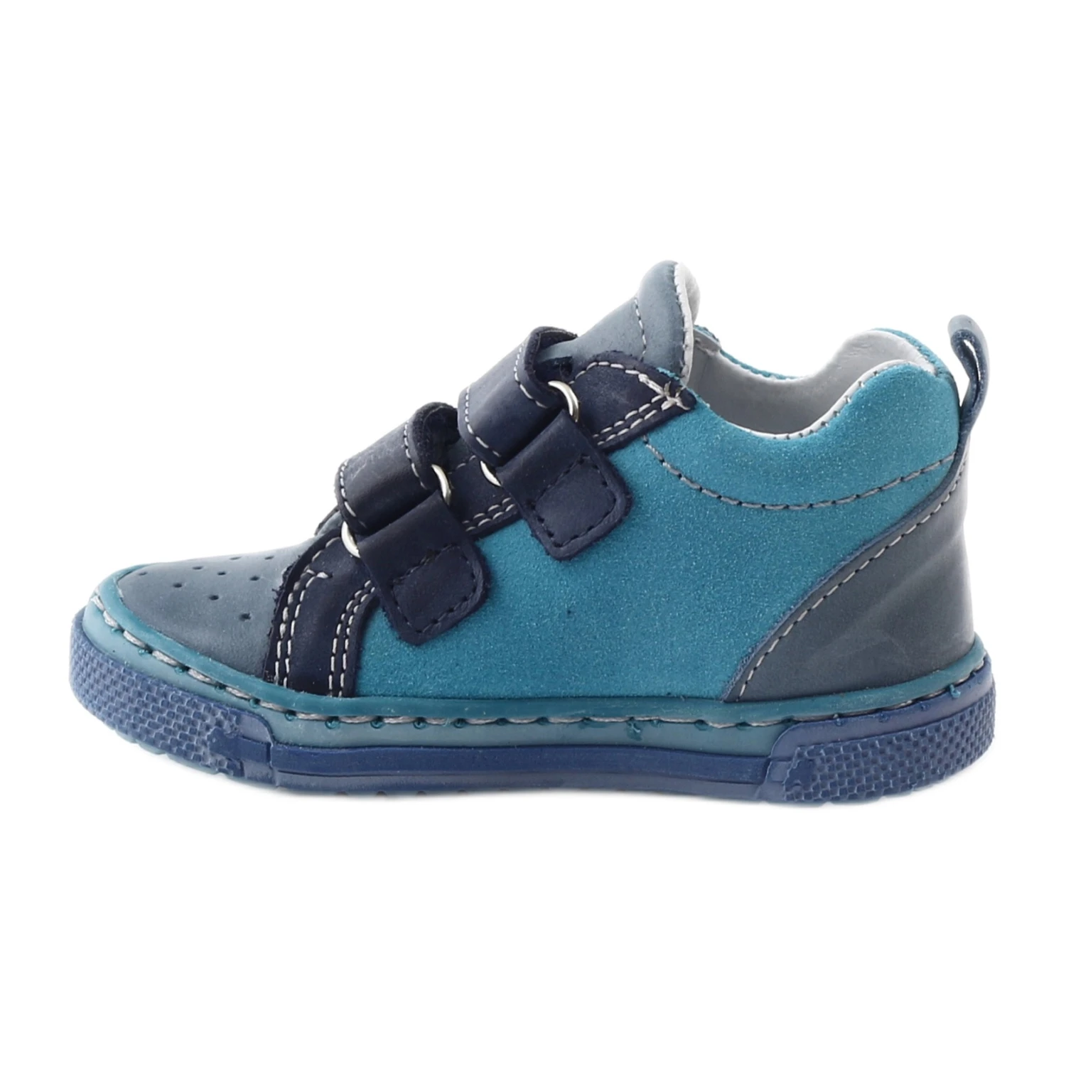 Bottines Chaussures Pour Enfants Ren But 1429 Bleu Multicolore – Image 2