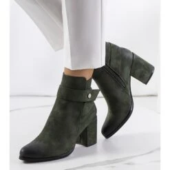 Bottines Craydon Vertes
