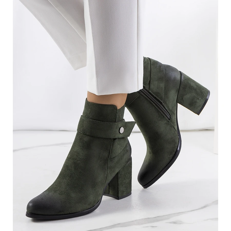 Bottines Craydon Vertes