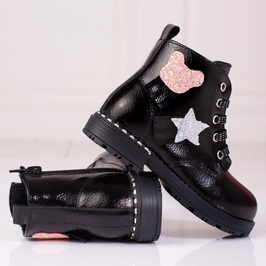 Bottines Fille Shelovet Noir Le Noir – Image 2