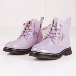 Bottines Filles Avec Brillant Shelovet Rose