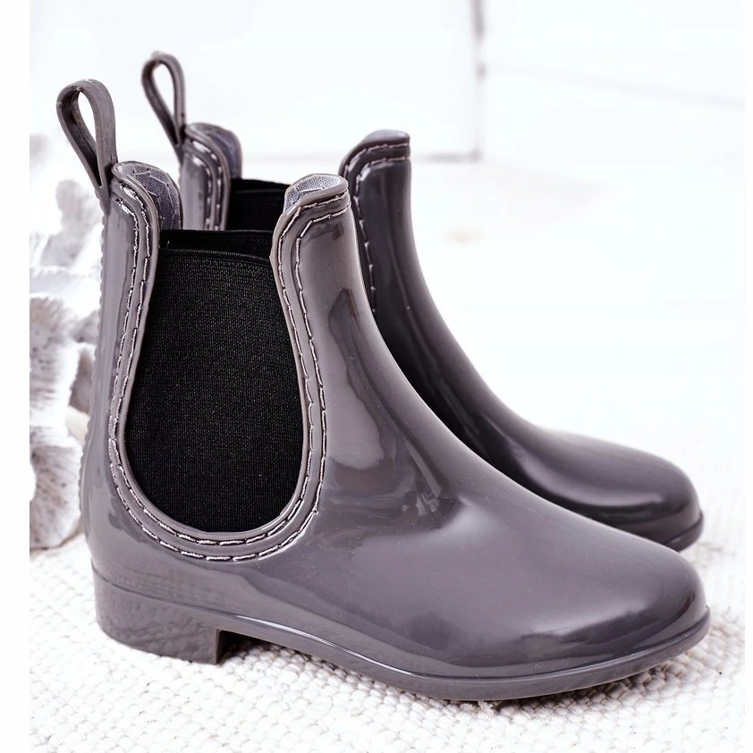 Bottines Galoches Jodhpur Enfant Gris Lily – Image 2