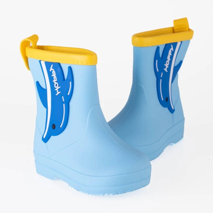 Bottines Shelovet Garçon Avec Dauphin Bleu