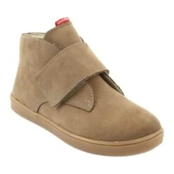 Bottines Velcro Mazurek 1101 Beige Foncé