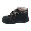 Bottines Velcro Papillon Mazurek 341 Bleu Marine