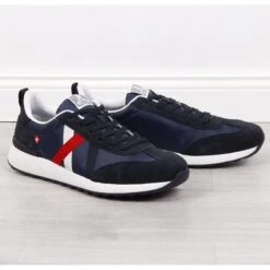 Casual Rieker M RKR539 Chaussures De Sport Bleu Marine