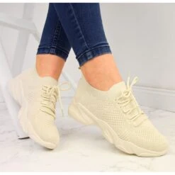 Chaussettes Femme Filippo Beige Chaussures De Sport