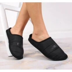 Chaussons à Enfiler Isolés Big Star W INT1773B Le Noir