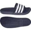 Chaussons Adidas Adilette Comfort M GZ5892 Blanche Bleu Marin