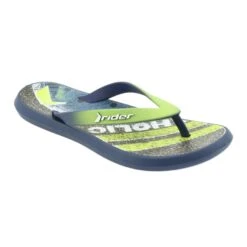 Chaussons Chaussures Enfants Rider 82563 Bleu Marine Gris Vert