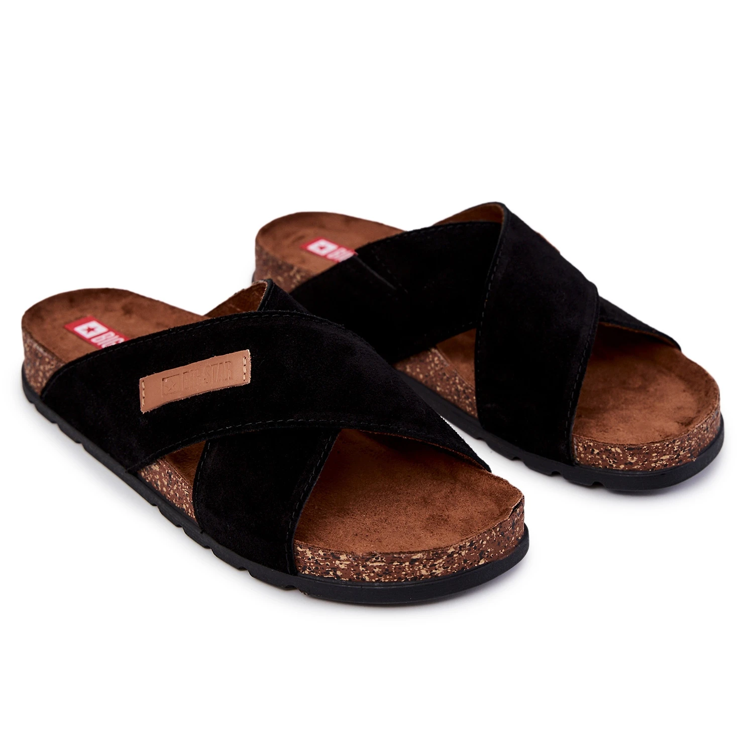 Chaussons Confortables Homme Big Star JJ176005 Noir Le Noir – Image 6