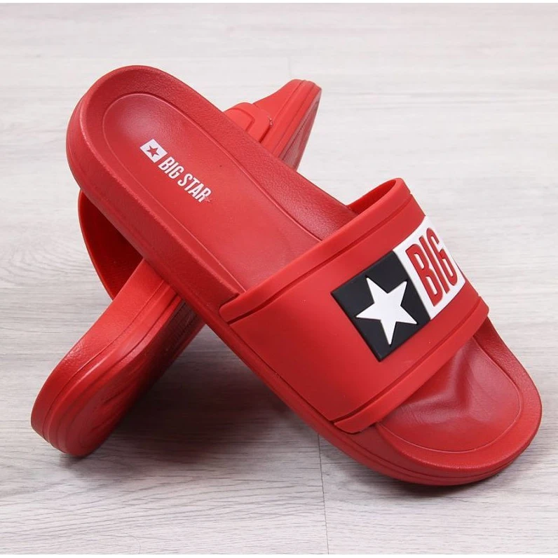 Chaussons De Piscine Big Star M DD174702 Rouge