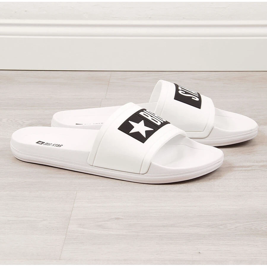 Chaussons De Piscine Homme Blancs Big Star DD174700 Blanche – Image 2