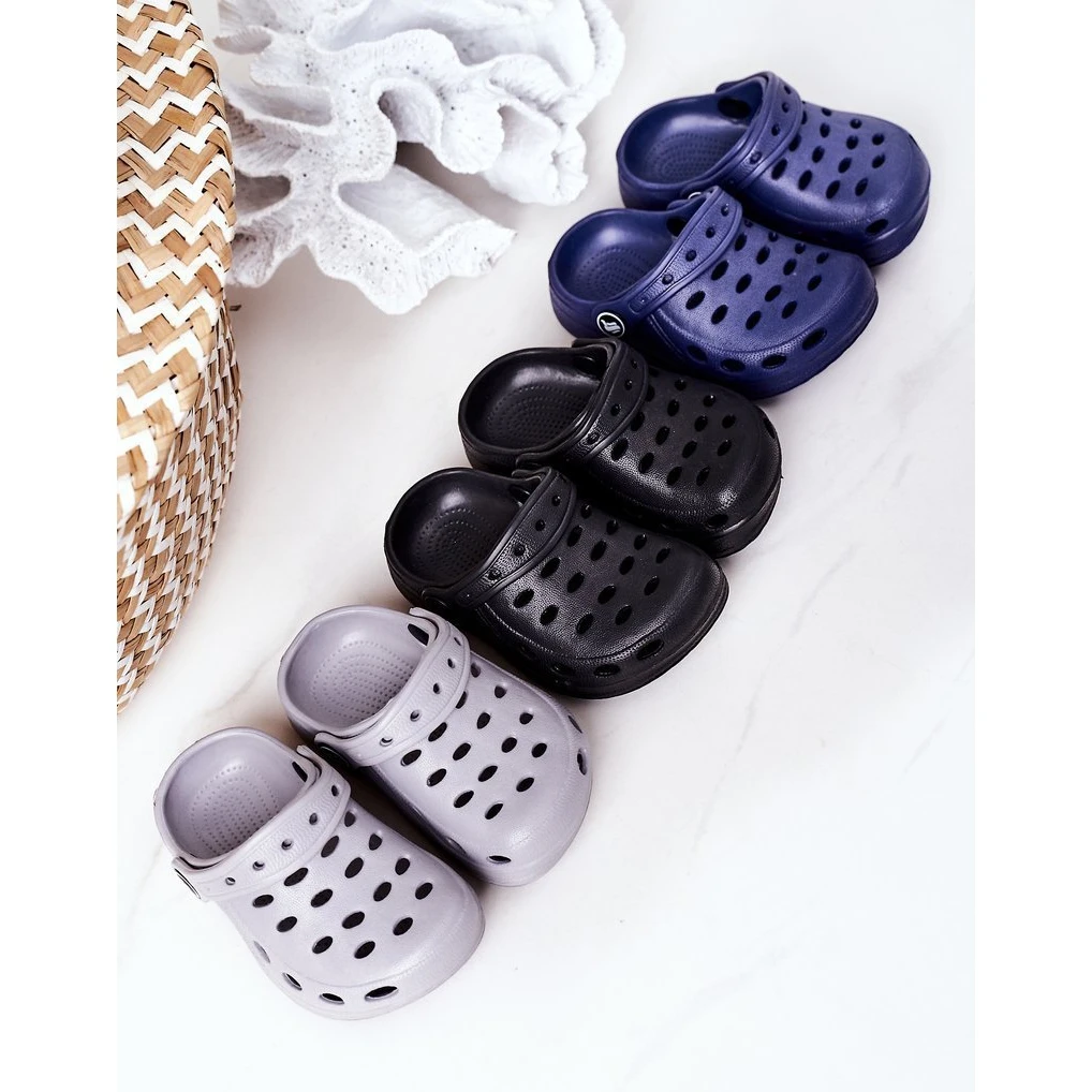Chaussons Enfant Foam Crocs Noir Lucas Le Noir – Image 3