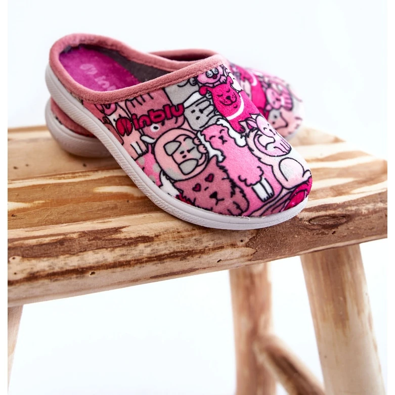 Chaussons Enfant Inblu B9000046 Rose – Image 2