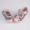 Chaussons Fille Impression Viggami Milenka Rose Gris