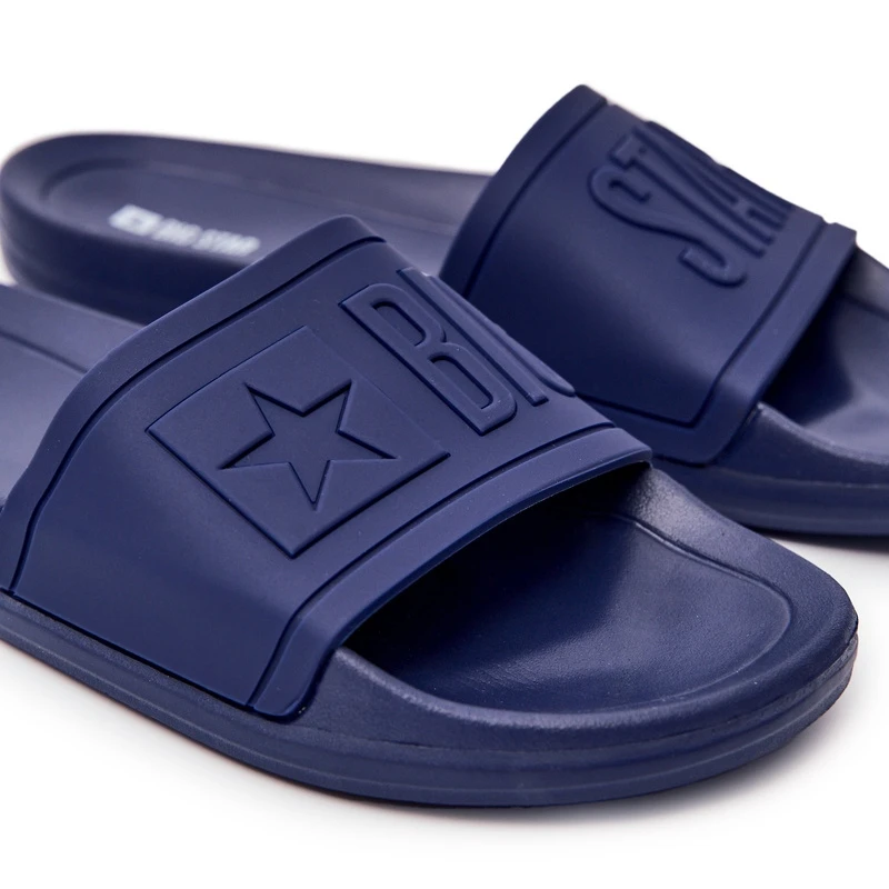 Chaussons Homme Big Star Caoutchouc Bleu Marine DD174688 – Image 9