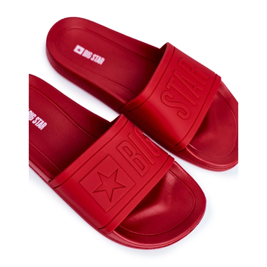 Chaussons Homme Big Star Caoutchouc Rouge DD174689 – Image 2