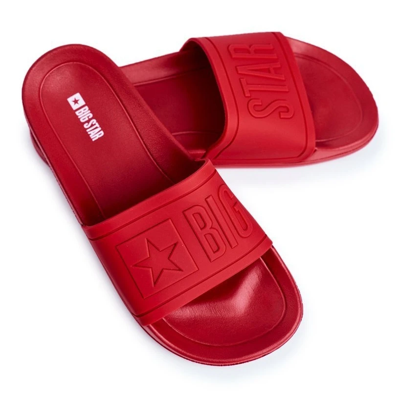 Chaussons Homme Big Star Caoutchouc Rouge DD174689 – Image 3